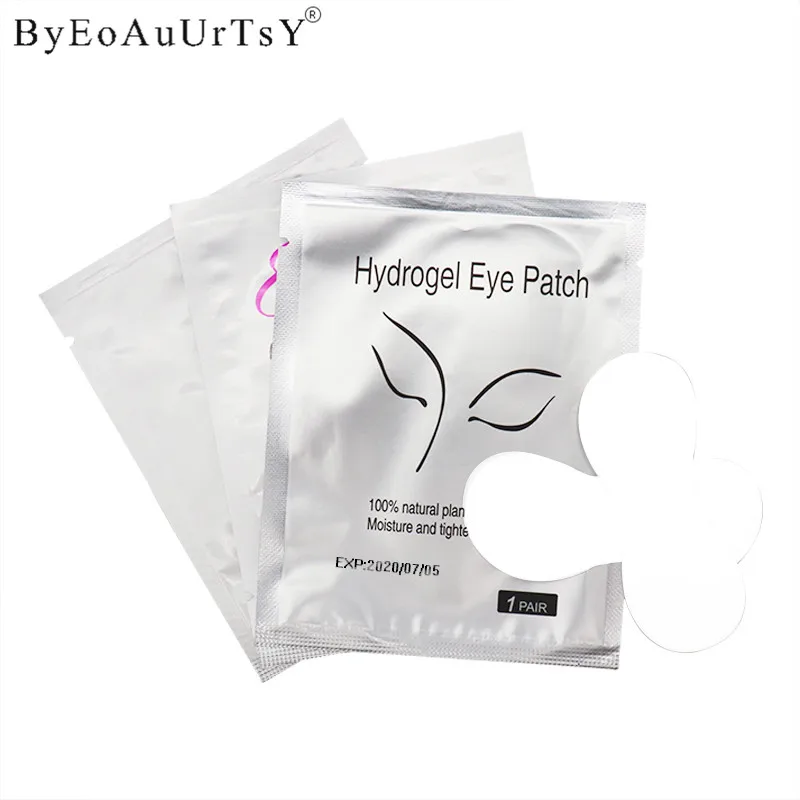 50pcslot Eyelash Extension Under Eye Pads Paper Patch Eye Tips Sticker Wraps New Paper Patches for Eyelash Makeup Tools 2018 (12)