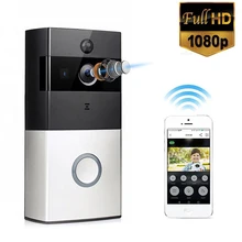 REHENT 1080P Full HD Smart WiFi Wireless Enabled Rechargeable Battery Powered Video Doorbell Camera semantics enabled interaction