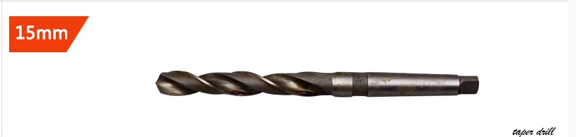 

Free shipping of 1pc HSS 6542 made CNC full grinded HSS taper shank twist Drill Bit 15.5*218mm for steel&metal workpiece working