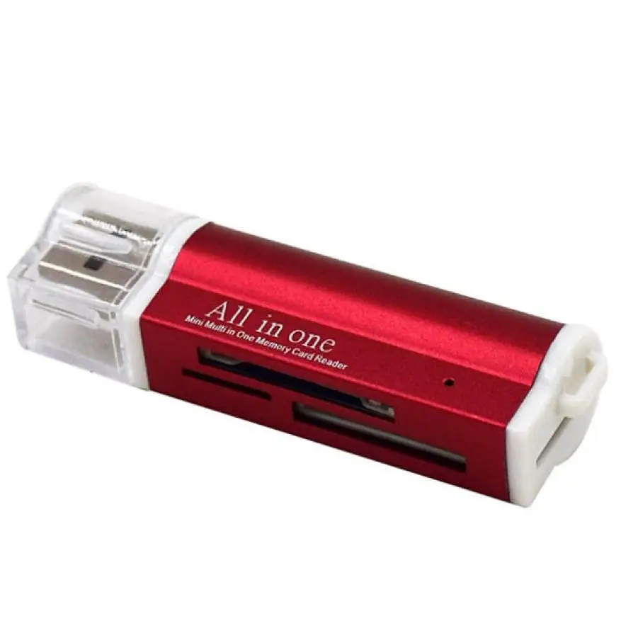 Malloom 2018 Universal Metal USB 2.0 Multi SD TF Memory Card Reader for ...