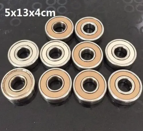 

10pcs 695zz 5x13x4mm Open Miniature Bearings ball Mini Hand Bearing Spinner