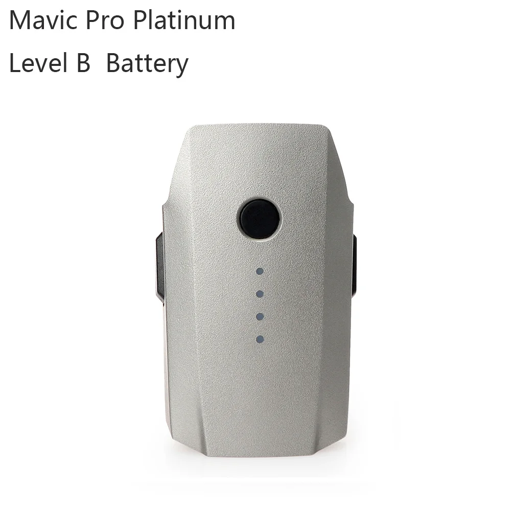 

Original DJI Mavic Pro Platinum Battery Level B Intelligent Flight Battery for DJI Mavic Pro Platinum Accessories 70% New