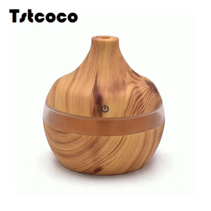

Tstcoco 300ml Fashion wood grain usb mini humidifier difusores de aceites esenciales para aromaterapia diffuseur jy-019