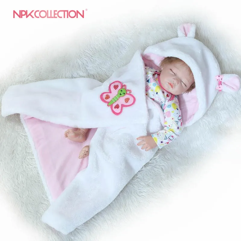 Кукла-младенец NPKCOLLECTION силиконовая Реалистичная 55 см | Игрушки и хобби