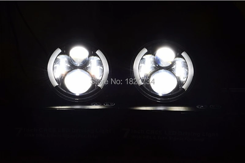 7 inch Round  LED Headlight 12