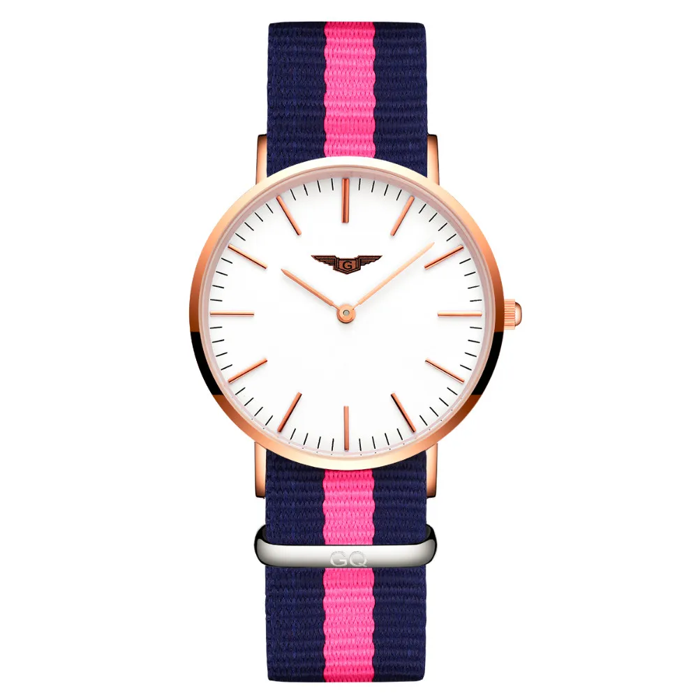 Watches Women With Canvas Strap GUANQIN Female Quartz Watches Simple Fashion Couple Watch Men Women Clock relogio feminino (7)