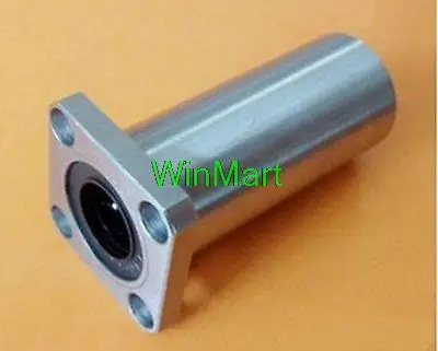 LMK12LUU 12*21*57mm Square Flange Long Type CNC Linear Motion Shield Bearing