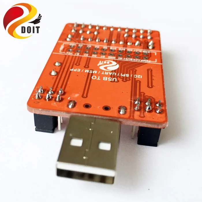 doit CH341A usb-кабель для переноса данных для I2C/IIC/SPI UART/ttl/ISP адаптер EPP/MEM параллельный преобразователь макетная плата комплект