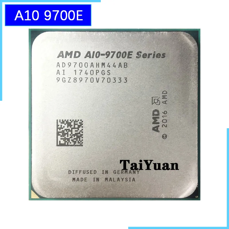 Четырехъядерный процессор AMD A10 Series 9700E 3 0 GHz AD9700AHM44AB / AD970BAHM44AB Socket AM4 satmak