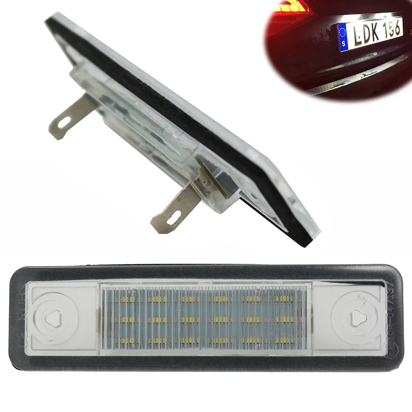 Buy 1Pair Canbus Error Free LED License Plate Light