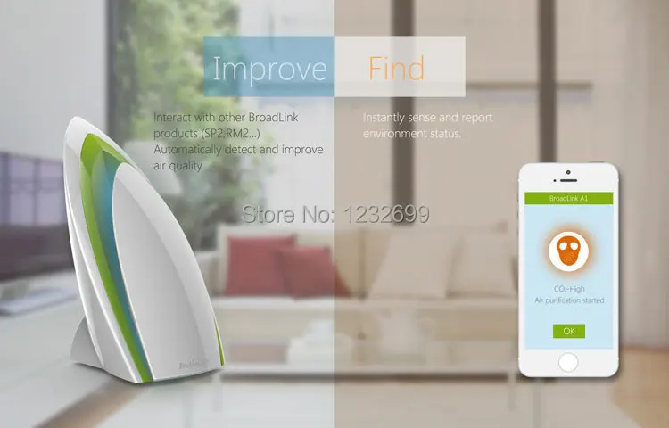 roadlink A1 Smart Air Quatily Detector Testing Air Humidity PM2.5 Intelligent Home Systems-4.jpg