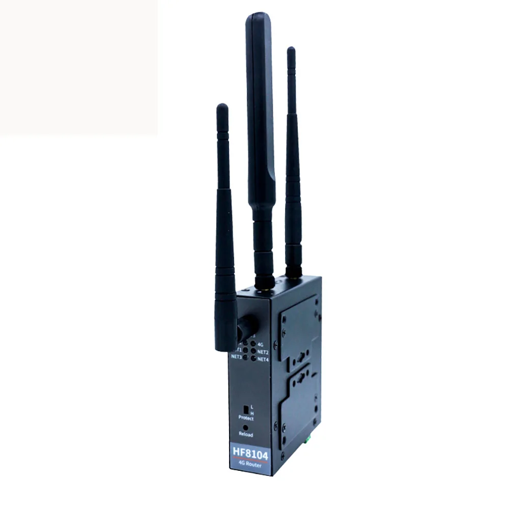 Промышленный 4G беспроводной роутер Ethernet Wi Fi на серверное устройство 4 порта RJ45 Linux