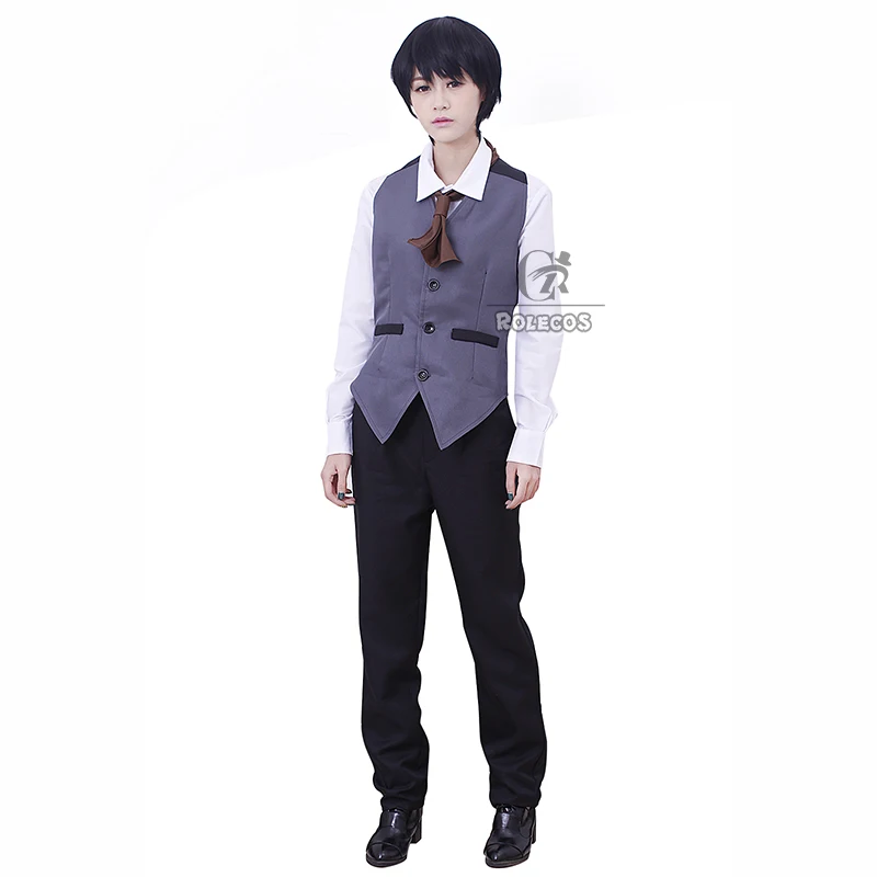ROLECOS Фирменная Новинка короткая футболка с героями из японского аниме Tokyo Ghoul