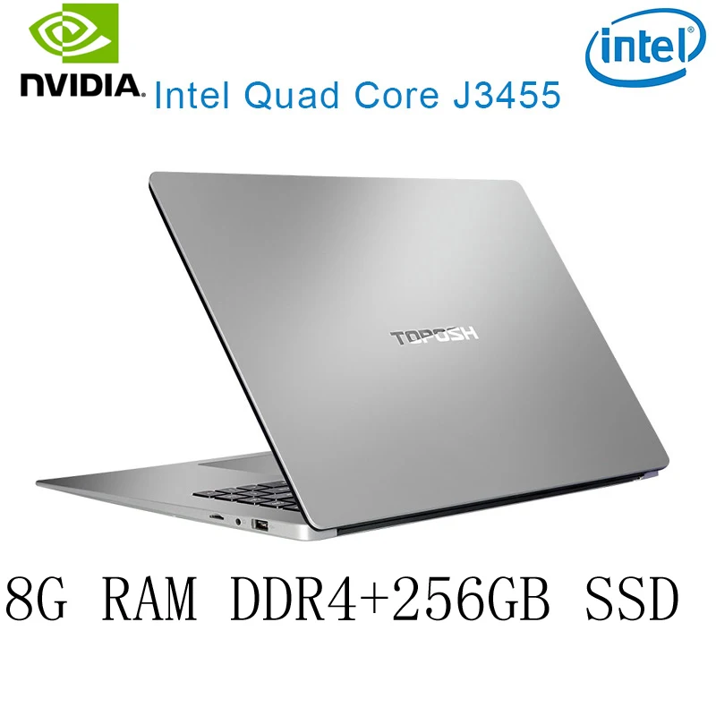 

P2-40 8G RAM 256G SSD Intel Celeron J3455 NvIDIA GeForce 940M Gaming laptop keyboard and OS language available for choose