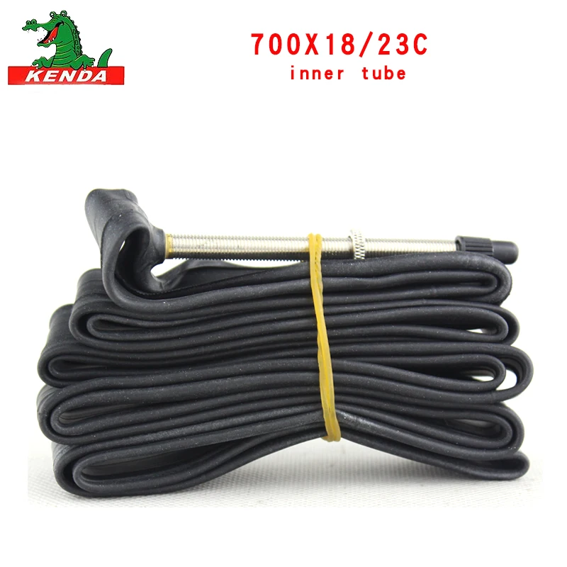 Kenda-Butyl Rubber Bicycle Inner Tube, French Valve, Cycling, Mountain Bike, Butyl, 700x18, 23C, 2Pcs