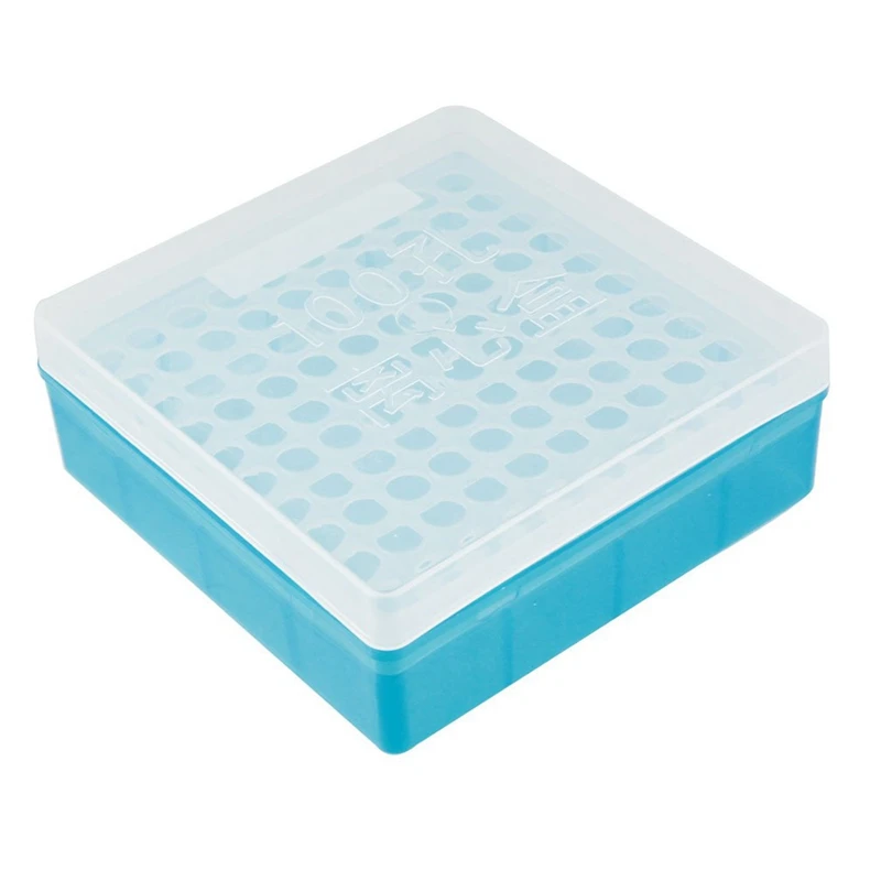 

Plastic Square 100 Positions Laboratory 1.5ml Centrifuge Tube Case Box