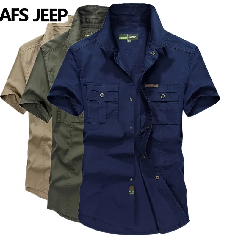 AFS JEEP Brand Clothing Plus Size 3XL 