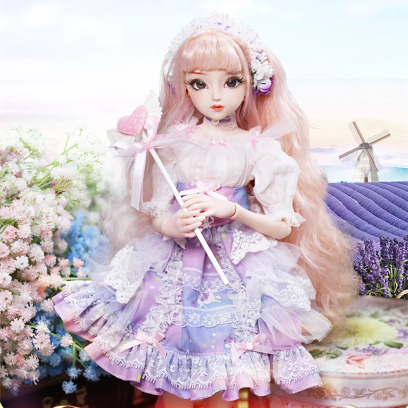 

Diary Queen 1/4 BJD Blyth Doll Joint Body Teresa with makeup include outfit shoes hair and Gift box gift toys ICY,SD