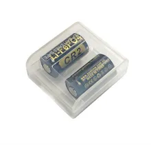 2 sztuk Soshine CR2 400 mAh bateria 3.2 v LiFePO4 akumulator 15266 CR2 bateria z akumulatora pole ochronne