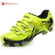 Обувь для велоспорта Мужская гоночная команда mtb обувь горный велосипед кроссовки профессиональные самоблокирующиеся атлетические trudge обувь дышащий нейлон