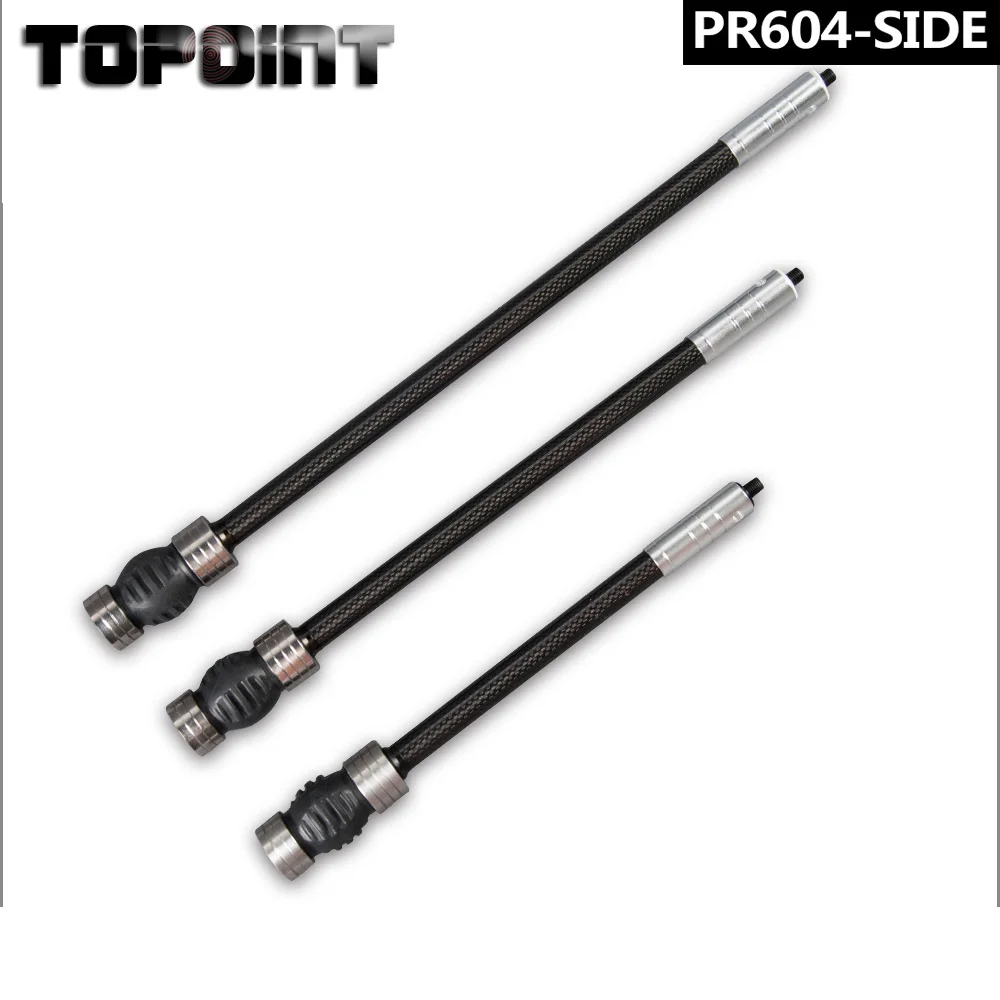 

Hunting Balance Rod PR604 Side-Bar 10/12/15Inch 3k Pure Carbon Fiber Rod Stabilizer Recurve bow Stabilizer