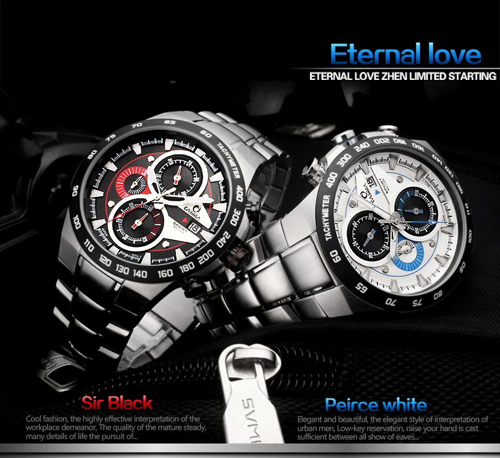 Casiam#8209 Wrist Quartz Watches 4