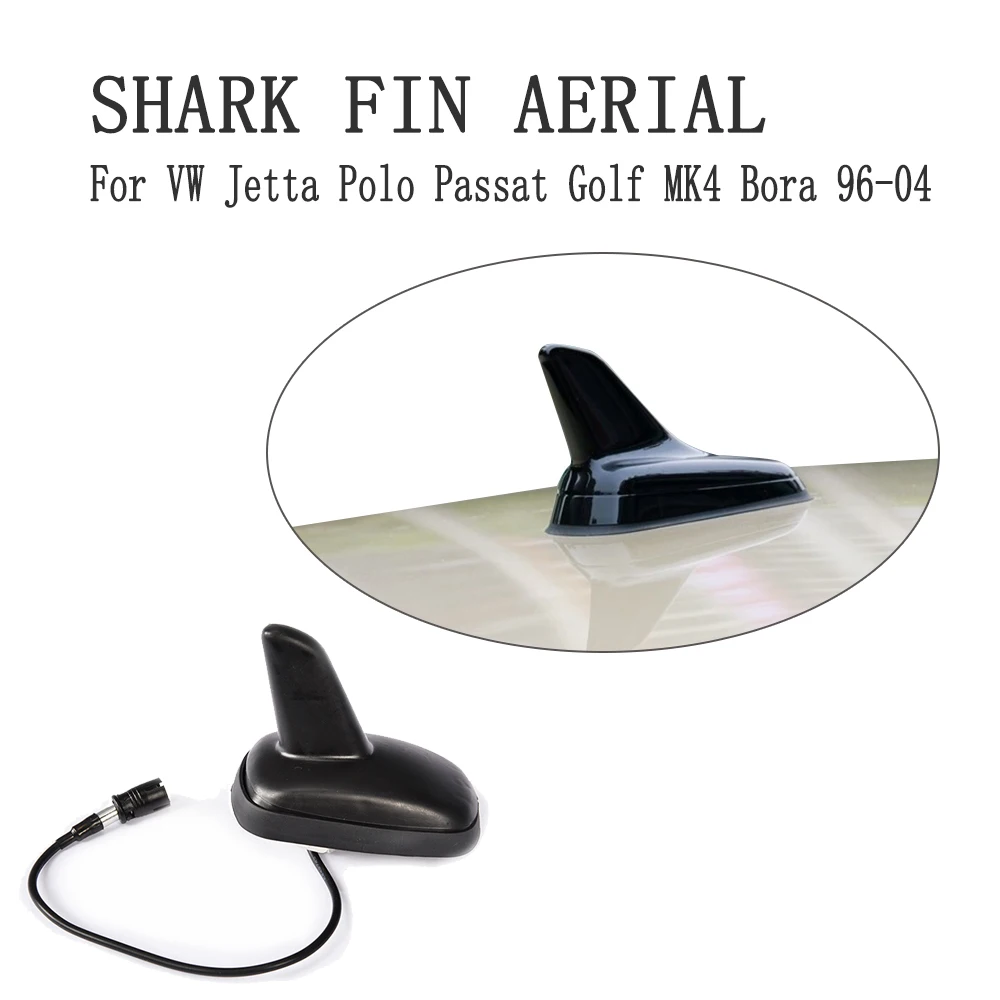 Auto Roof Shark Fin Aerial Tail Antenna Trim for Volkswagen VW JETTA