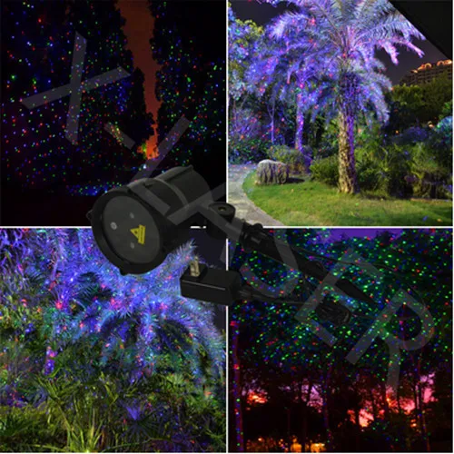 outdoor laser lights for trees,RGB moving garden laser decoration light