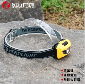 

Mini Head Lamp 4 Mode Waterproof 600Lm R3+2 LED Flashlight Super Bright Headlight Headlamp Torch Lanterna with Headband Use 3AAA