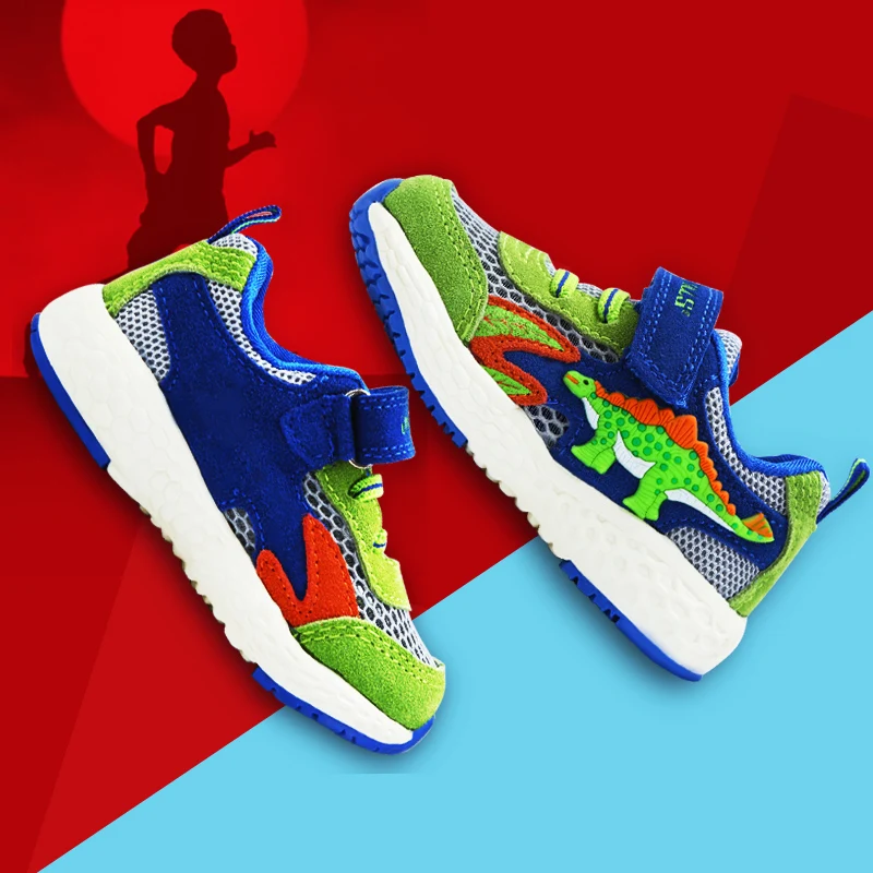 Dinoskulls Dinosaur shoes baby Shoes Hollow mesh shoes Boys Girl spring