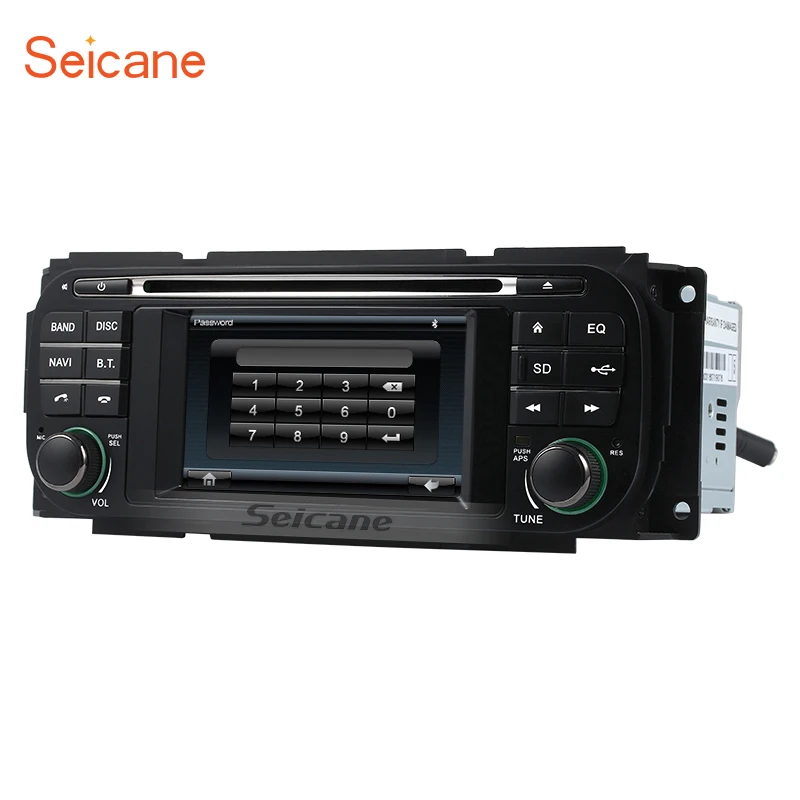 

Seicane WinCE 6.0 car DVD Radio for 1999-2004 Jeep Grand Cherokee head unit Auto A/V DVD Radio GPS Navigation with Bluetooth