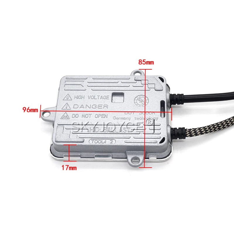 SKYJOYCE автомобильный ксеноновый балласт 12 В в 55 Вт Быстрый старт цифровой балласт блок зажигания для автомобильных фар ксеноновая лампа Repalcement