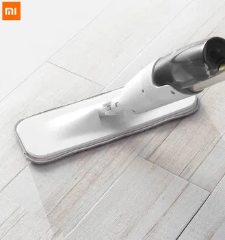 

New Xiaomi Ecological Chain Brand-Deerma Spraying Swiper Mop 0.75kg Carbon Fiber Cloth 360 Rotation for Smart Home