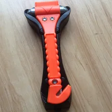 Мини автомобиль безопасности молоток спасательный аварийный молоток ремень безопасности резак Окно Стекло Выключатель спасательный инструмент для автомобилей Красный молоток