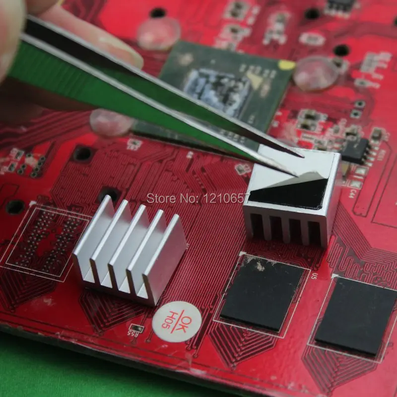 160 Pieces LOT 13 x 14 x 9mm Aluminum Heat sink IC Fans Ram Heatsink