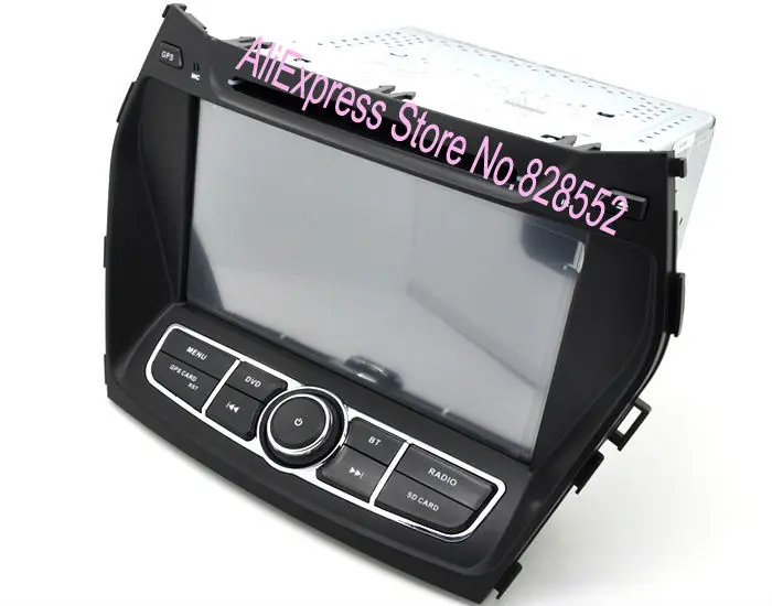 Top Free Shipping Good Quality Big Screen 8 Inch Car DVD Player For Hyundai IX45 With Radio GPS Navigation BT TV Free Maps 3