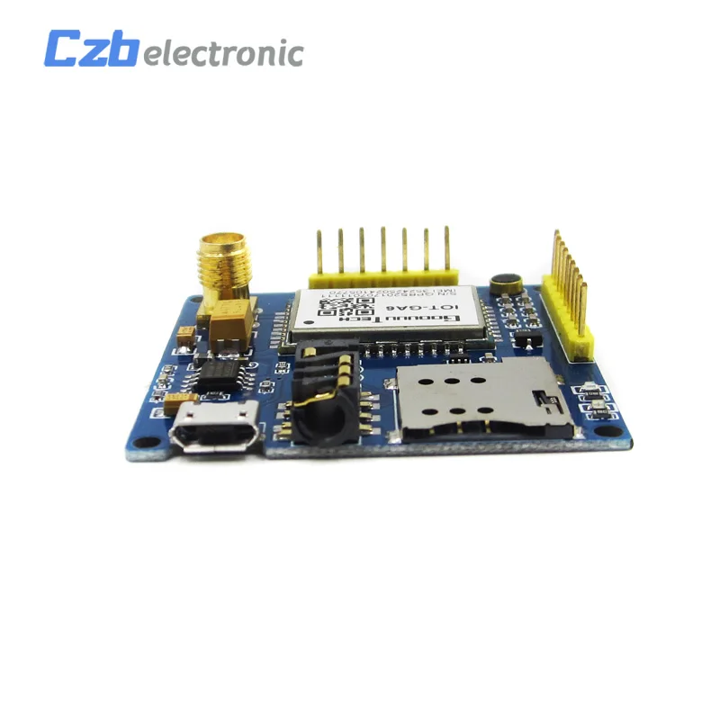 GPRS Pro Serial A6 GPRS GSM Module Core DIY Developemnt Board Replace SIM900 4