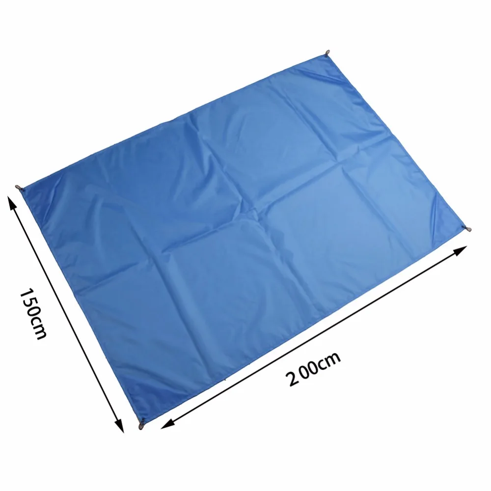 Натуральный походный портативный ультра-тонкий складной походный коврик карманное одеяло Кемпинг водонепроницаемое одеяло Открытый спортивный коврик для пикника