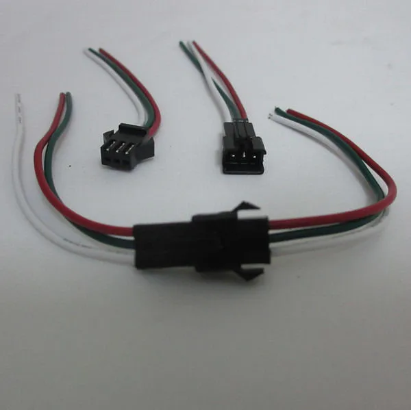 2pin 3pin 4pin 5pin led разъем мужской/женский JST SM 2 3 4 5 Pin разъем провода кабель для светодиодные ленты светильник драйвер CCTV
