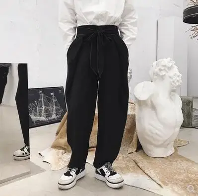 mens high waisted black pants