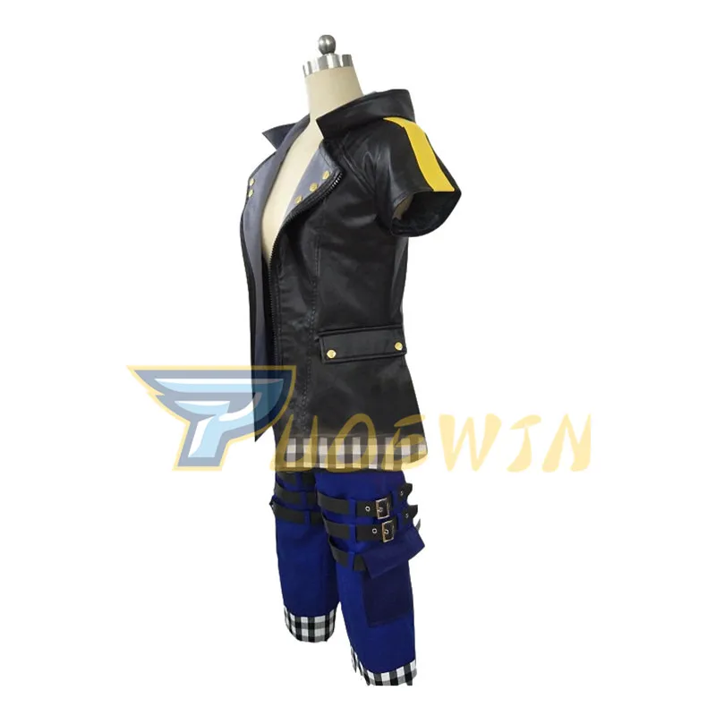Игра Kingdom Hearts 3 III Riku Косплей Костюм Униформа костюм на заказ любого размера