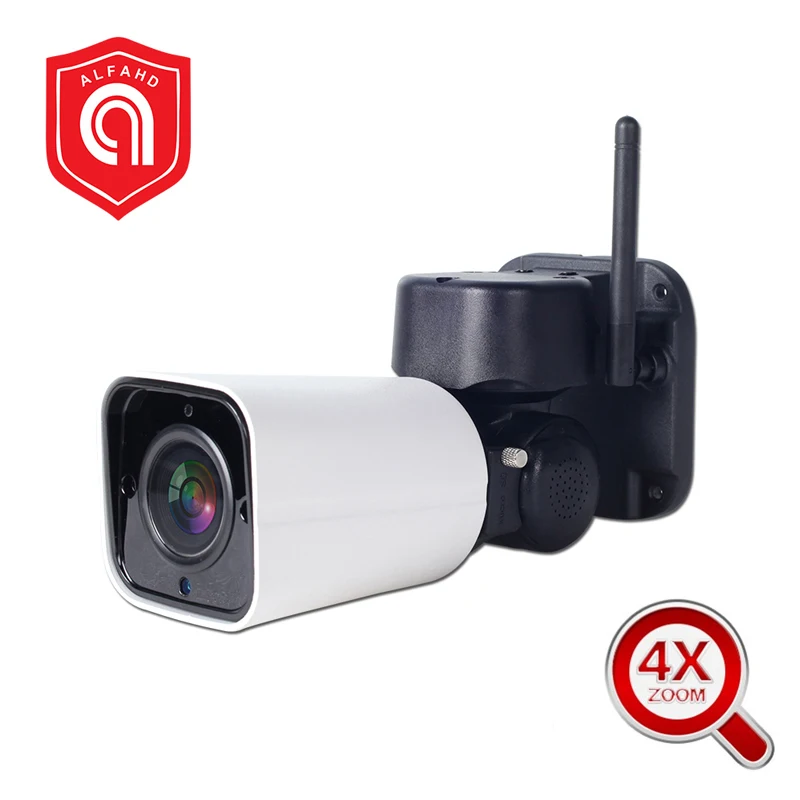 

HD Mini IP Camera 4X Zoom PTZ Wifi 1080P ONVIF Wireless P2P CCTV Bullet Outdoor Camera With MiscroSD Card Slot Max 128G