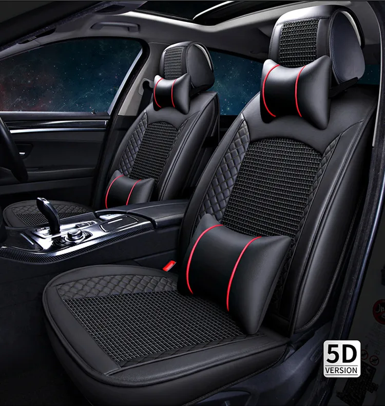 HD Grey Waterproof Car Seat Covers Protectors Set For Suzuki Swift 2017 On