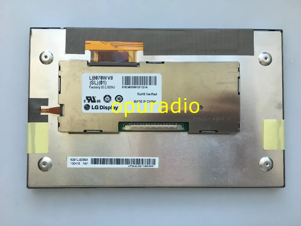 Бесплатная доставка 7 0 &quotЖК экран LB070WV8 (SL) (01) SL01 SL02 ЖК панель для