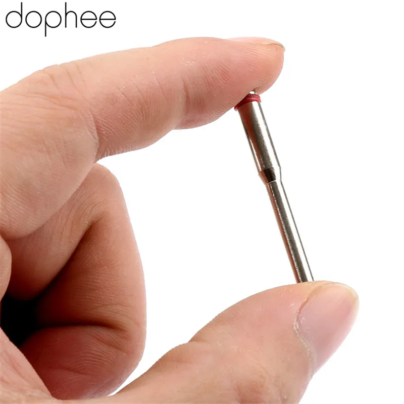 Dophee 10 шт. 3.175 мм Dremel Интимные аксессуары миниатюрный зажима подключение рычаг оправки абразивные 2 мм колеса держатель для роторный