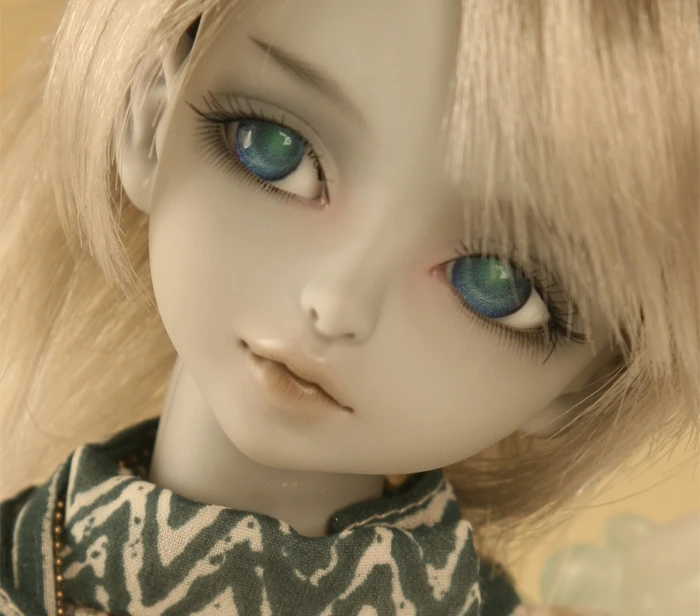 Free shipping makeup and font b eyes b font included top quality 1 4 bjd doll