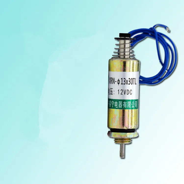 XRN-13-30TL-DC12V/DC24-50g-Force-6mm-Tubular-Push-Type-Electric-Solenoid-Electromagnet | Обустройство дома