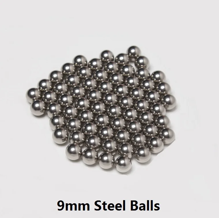 

1kg/lot (about 335pcs) Dia 9mm steel balls Diameter 9 mm Bearing balls Precision G10 Free Shipping