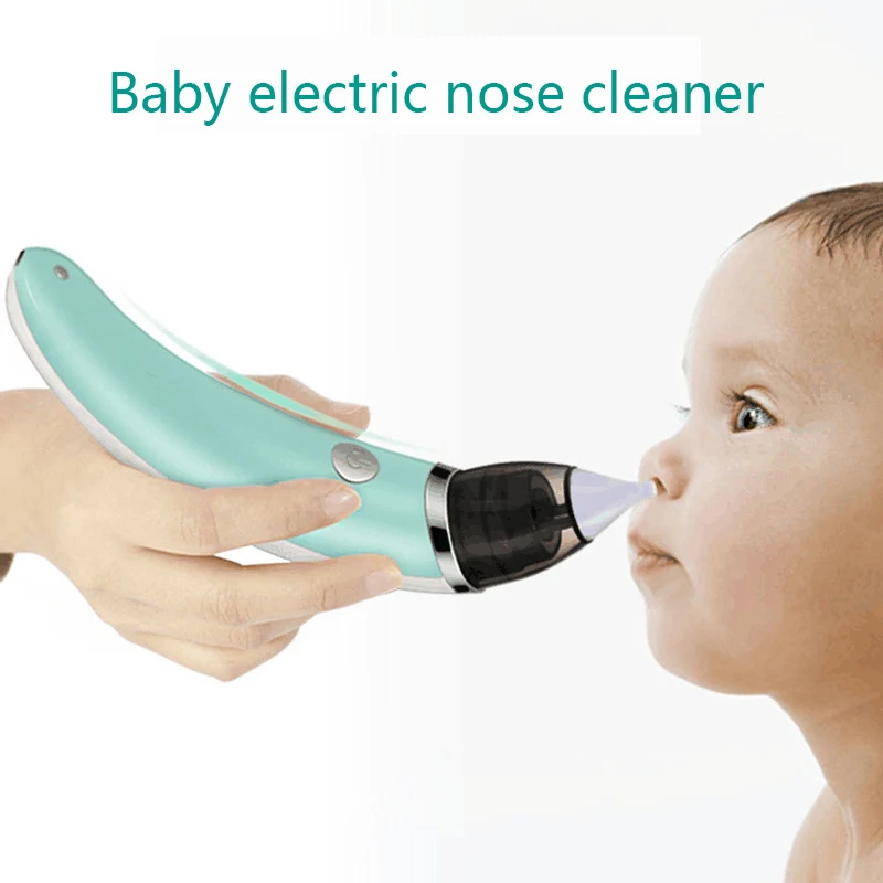 

2018 Baby Nasal Aspirator Electric Nose Cleaner Sniffling Equipment Safe Hygienic Nose Snot Cleaner For Newborn Infant Toddler