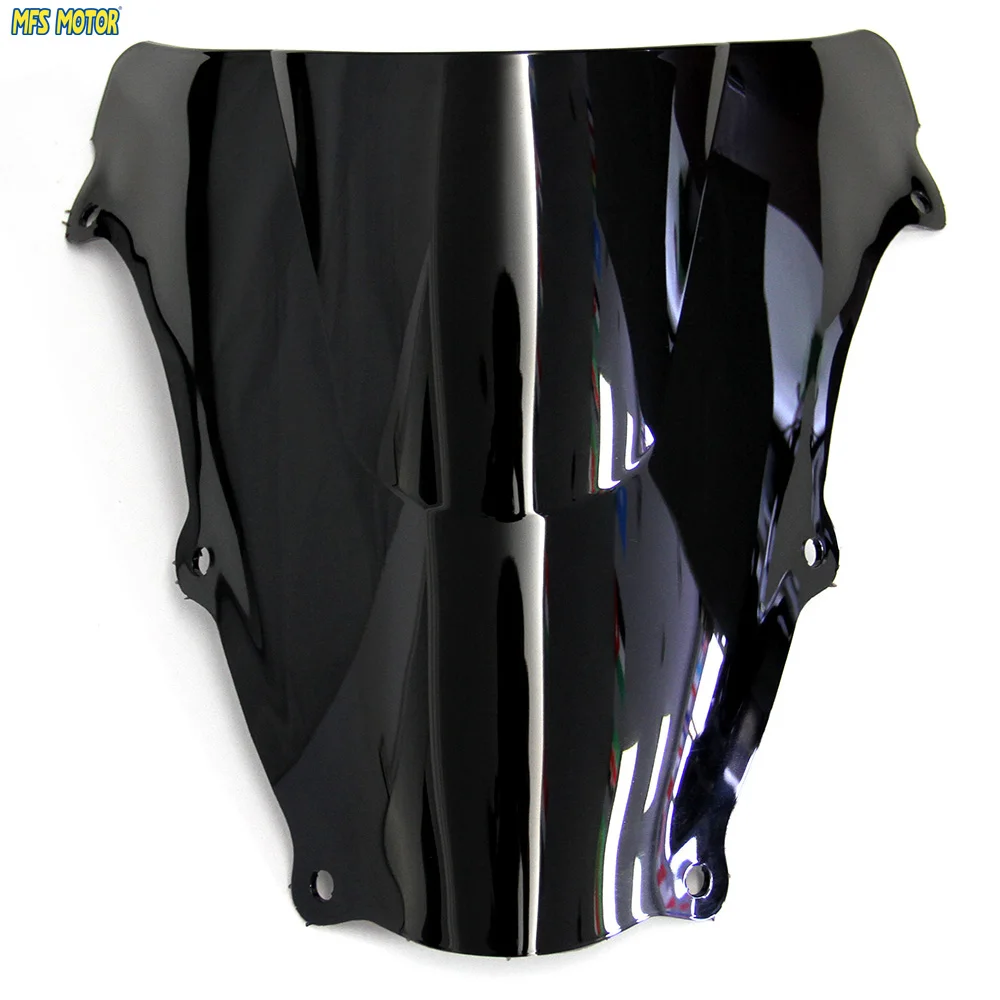 

Motorcycle Double bubble Windshield/Windscreen-Black For Suzuki SV650/1000 2003 2004 2005 2006 2007 2008 2009 2010 03-10